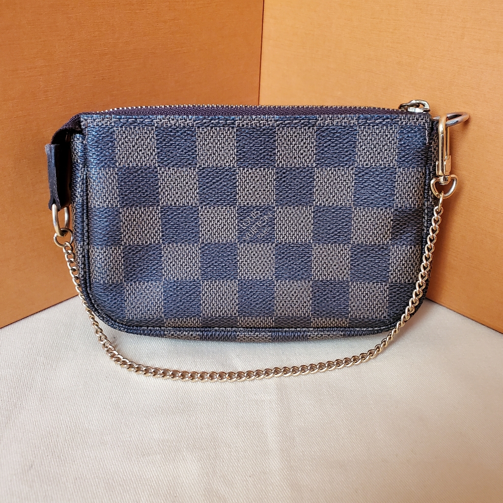 Louis Vuitton Mini Pochette Accessoires Damier Ebene